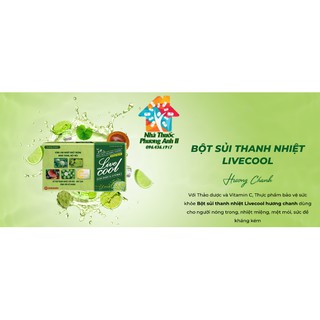 Bột sủi thanh nhiệt Live Cool