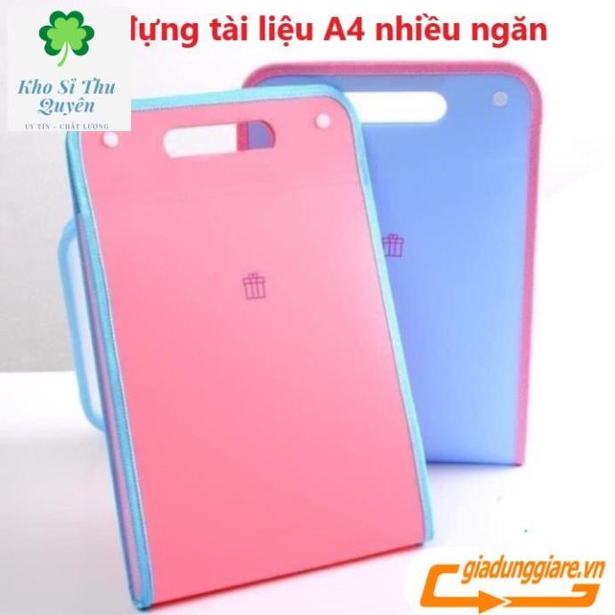 TÚI ĐỰNG HỒ SƠ tài liệu 13 ngăn ( Khổ A4 ) dùng đa năng và tiện lợi dùng cho bé đi học quai sách dễ dàng - giadunggiarre | BigBuy360 - bigbuy360.vn