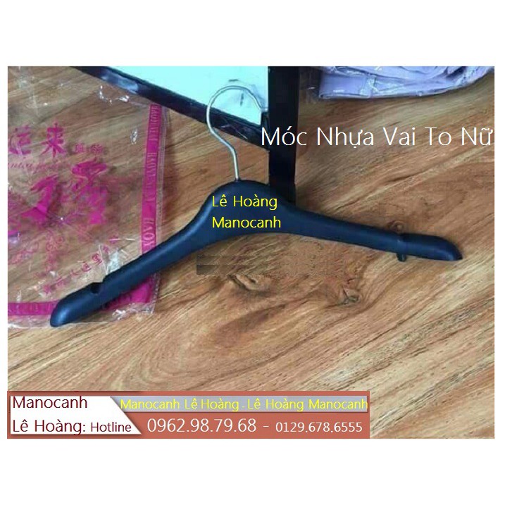 Combo 70 Chiếc Móc Nhựa Vai To Nữ