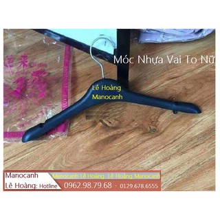 Combo 70 chiếc móc nhựa vai to nữ