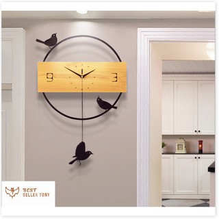 Đồng hồ quả lắc treo tường Bird cao cấp - Sản phẩm hot