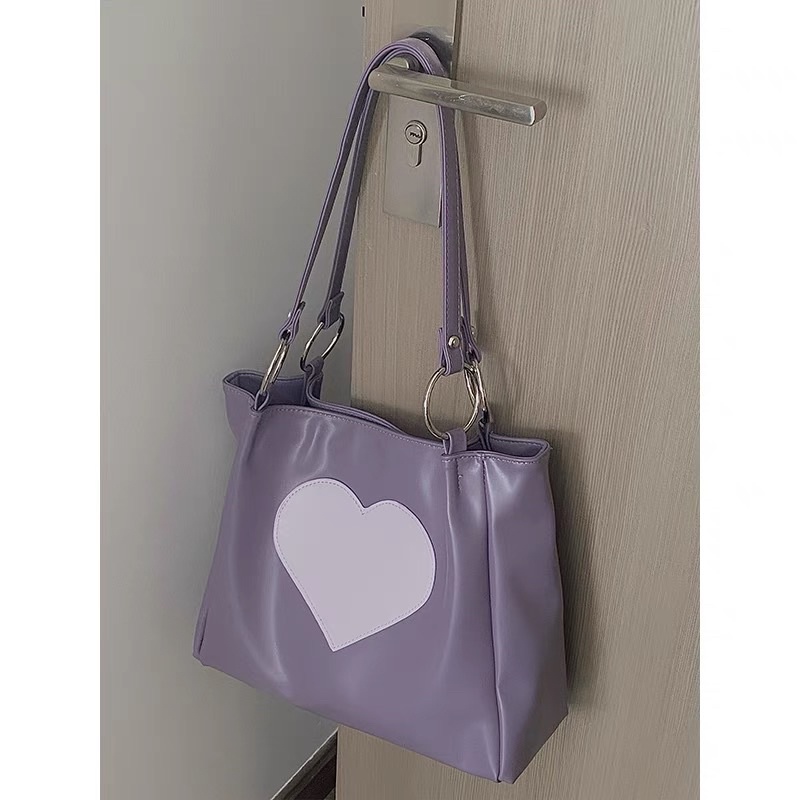 [ORDER TAOBAO] Túi tote trái tim basic