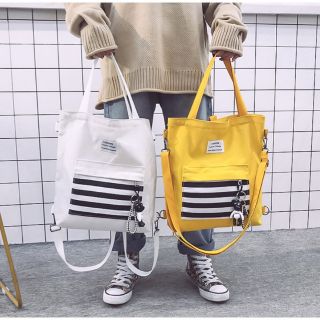 Túi Tote Living Sọc Ngang