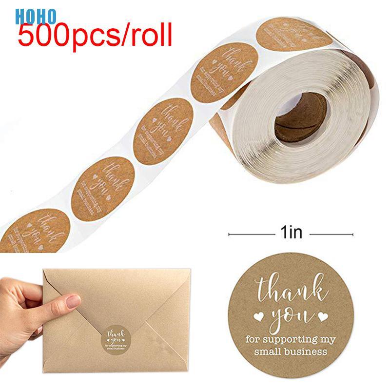 Cuộn 500 Miếng Dán Chữ Thank You Xinh Xắn | BigBuy360 - bigbuy360.vn