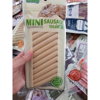 🌭 [[Hàn Quốc] Xúc Xích Cho Chó Mèo MiniBeroBeo – thức ăn thú cưng Hàn Quốc (4 vị: cá tuyết, cá ngừ, cá hồi, cua)