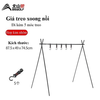 Giá treo đồ dã ngoại cắm trại bsw-sk055