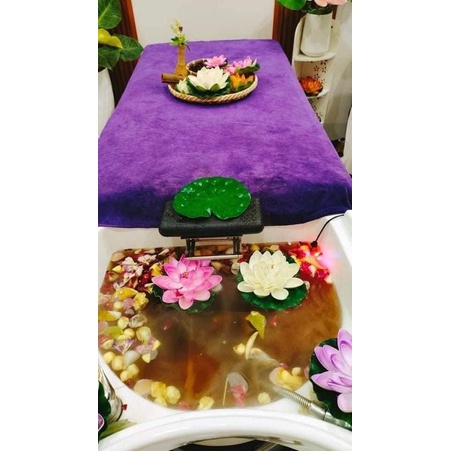 Hoa Sen Size Thả Nổi Trang Trí Phong Thủy, Hoa Thả Bồn Gội Đầu Spa