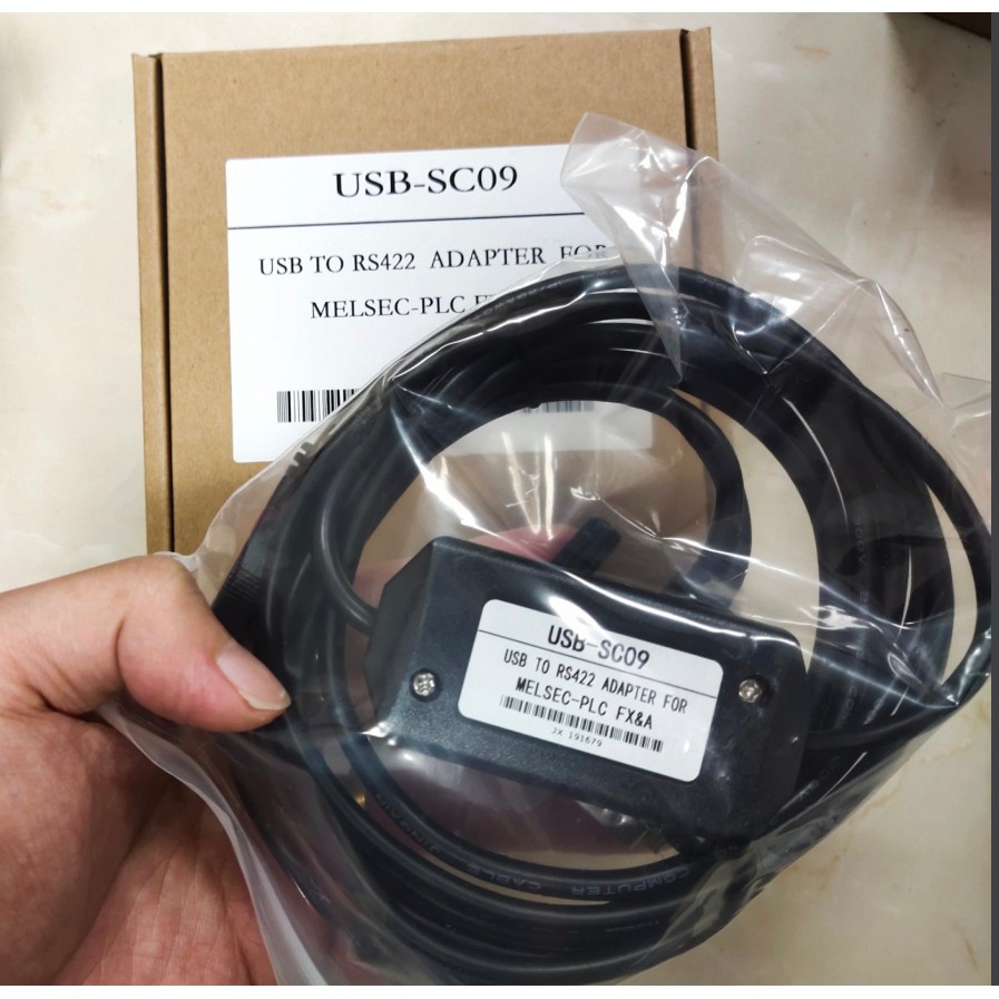 Cáp lập trình USB-SC09 cho PLC Mitsubishi FX&A