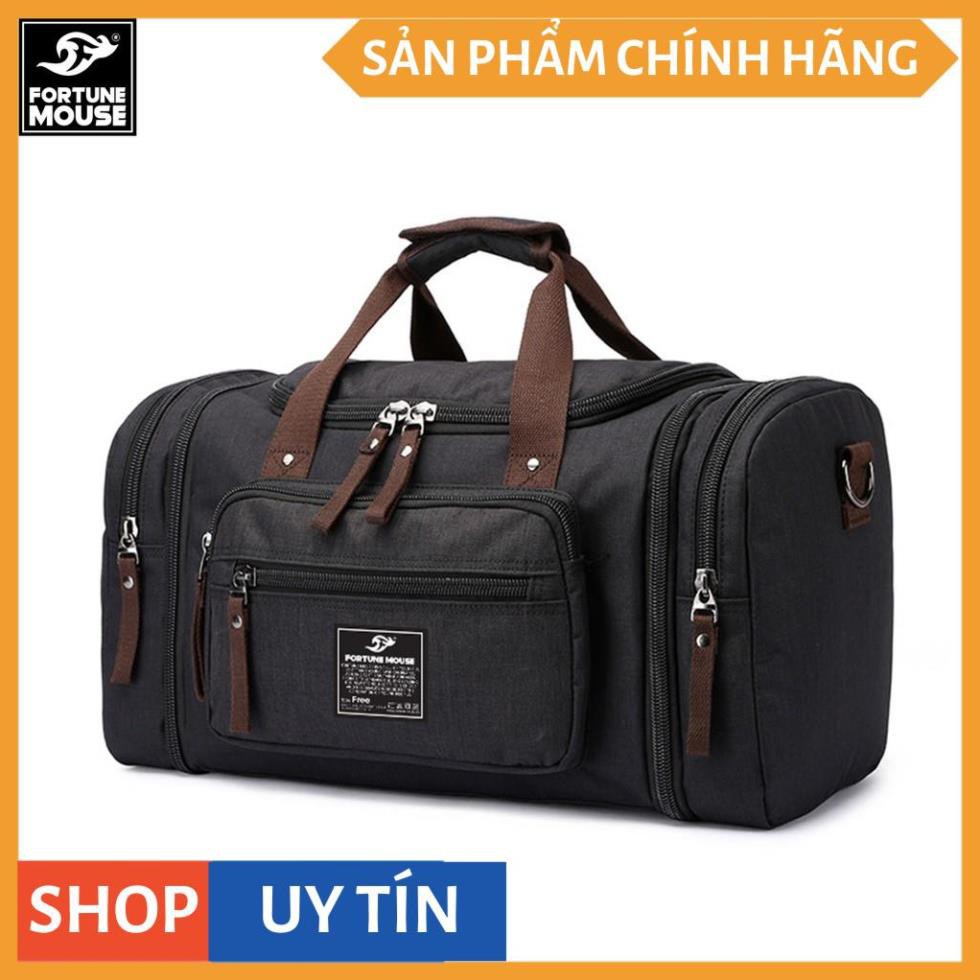 [MUA 1 TẶNG 1] Túi xách du lịch cỡ lớn 8642 TẶNG túi đeo hông , túi đeo ngực thời trang Fortune Mouse KQ195 | BigBuy360 - bigbuy360.vn