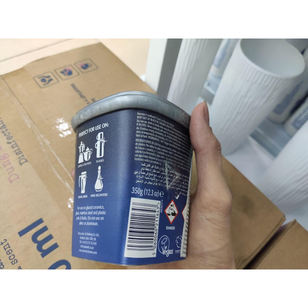 Bột Tẩy Đa Năng Tẩy Cà Phê ,Tẩy Lồng Giặt ,Thông Cống Astonish C9630 350g