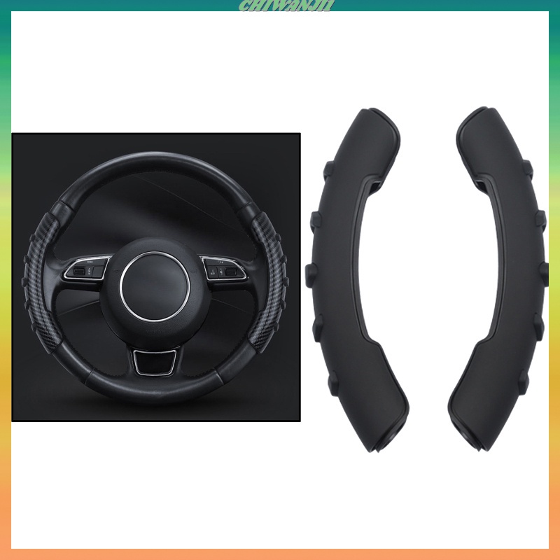 Vỏ gắn vô lăng xe hơi vân sợi carbon không có tiếng ồn dành cho hầu hết các dòng xe