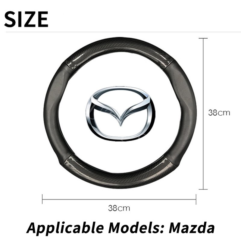 Bao Da Bọc Vô Lăng Xe Hơi Mazda 2 3 CX5 CX30 CX8 CX3 Mazda2 6 5 bl