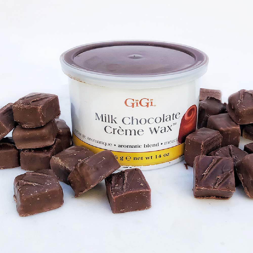 Kem Tẩy Lông GiGi Hương Milk Chocolate Crème Hair Removal Soft Wax , Tẩy Lông Wax GiGi