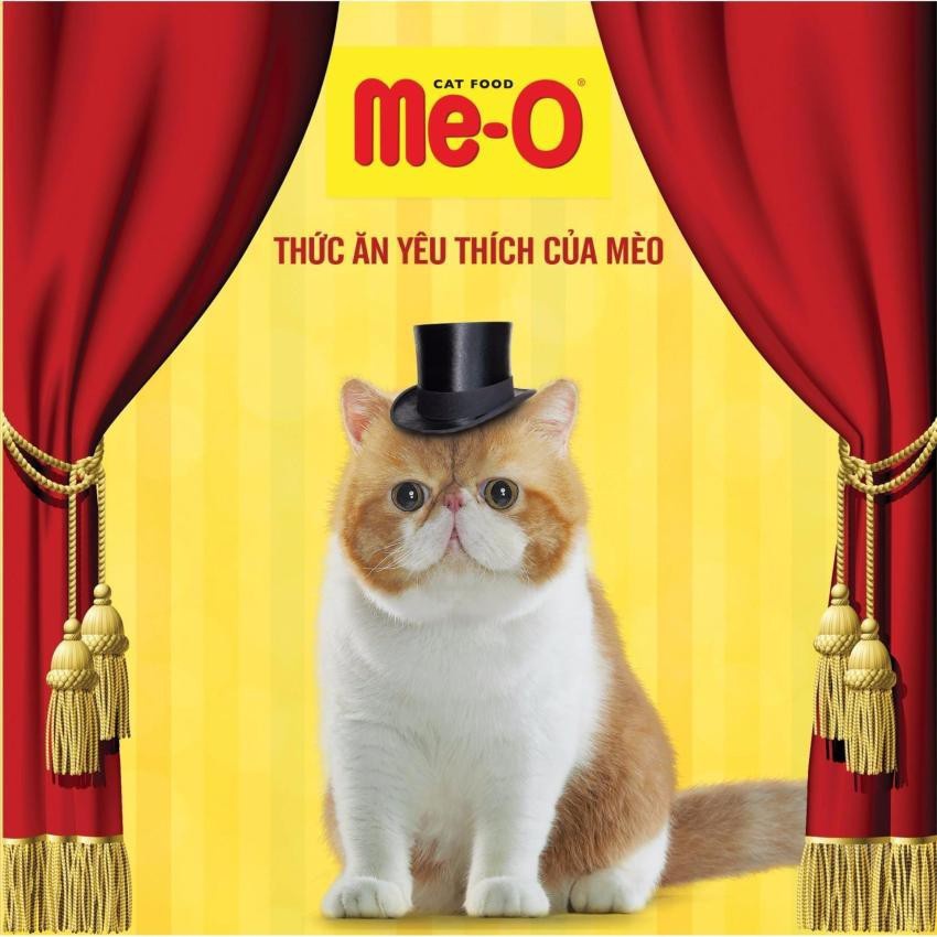 Thức ăn cho mèo con hạt Me-O Kitten 1.1Kg vị cá biển