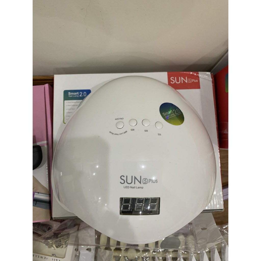 Máy hơ gel Sun5 Plus (Smart 2.0) UVLed 48W, 36 Leds