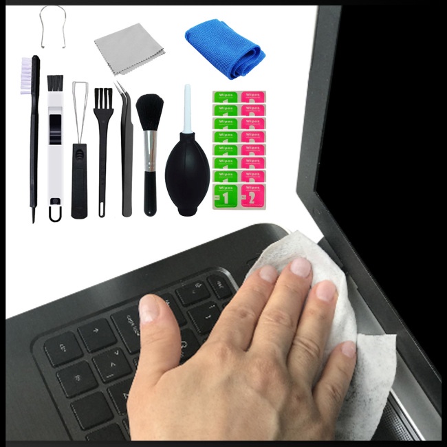 Bộ Dụng Cụ Vệ Sinh Bàn Phím Máy Tính Laptop Máy Tính Bảng Zevaret