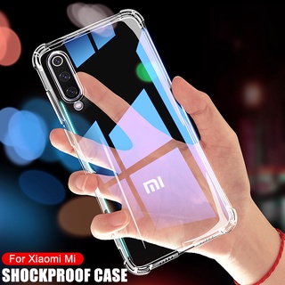 Ốp Điện Thoại Silicon Trong Suốt Chống Sốc Sang Trọng Cho Xiaomi Mi 9 8 A3 A2 10 11 Lite Case Xiaomi Mi 9 8 SE 9T 11X 10T