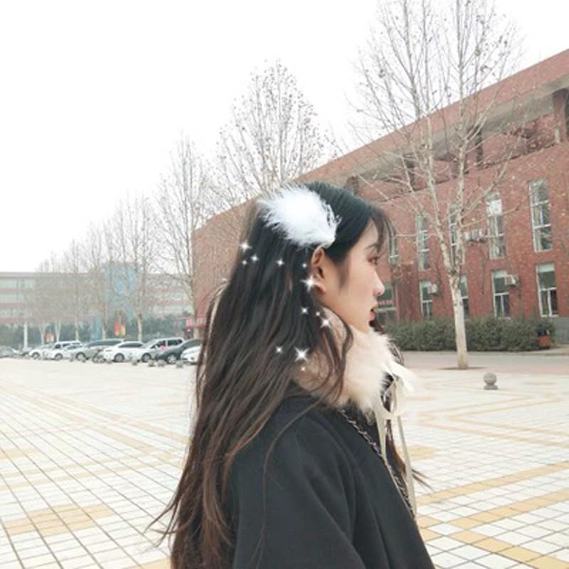  Kẹp tóc lông vũ xinh xắn dành cho nữ