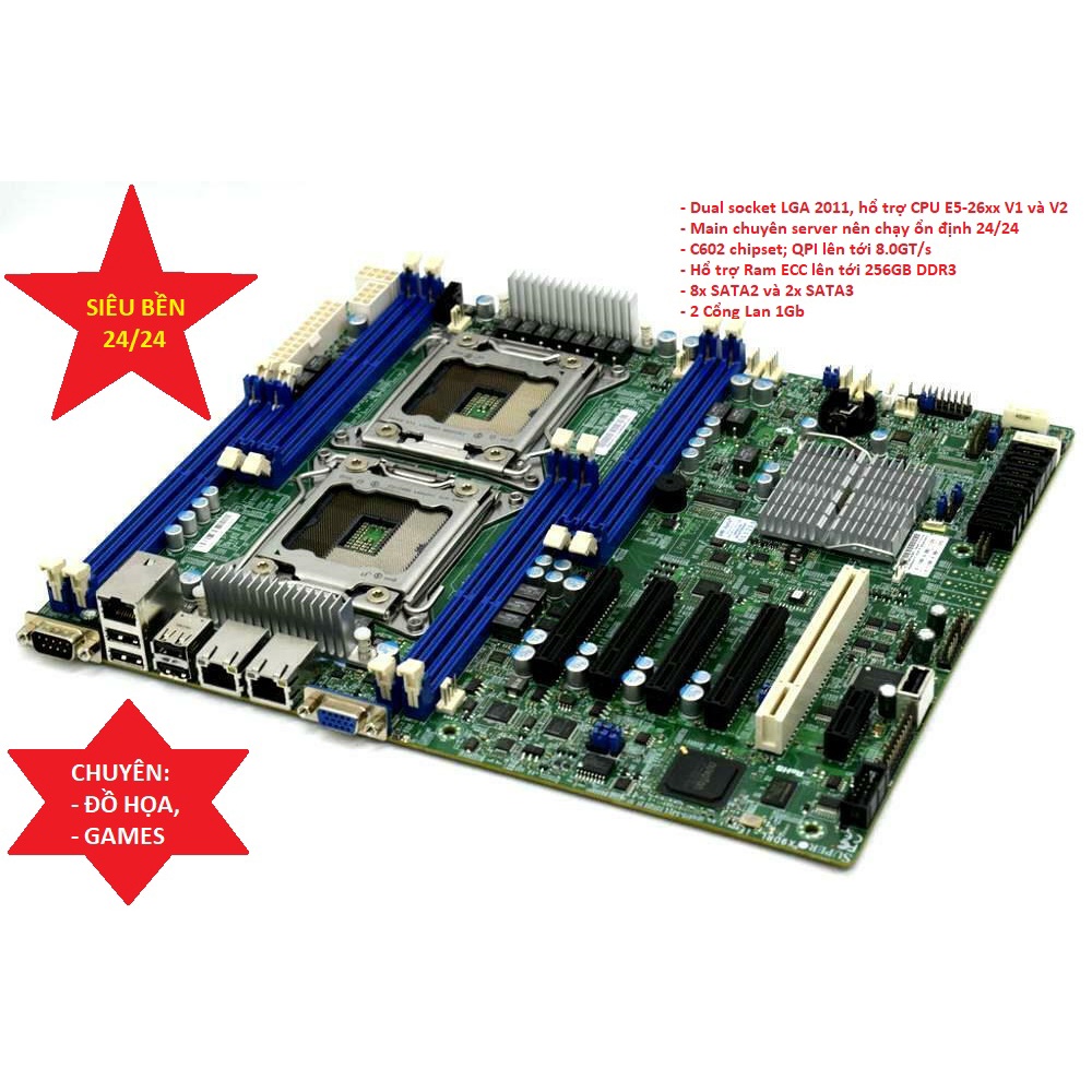 X9DRL-iF E526xx v1 v2 LGA 2011