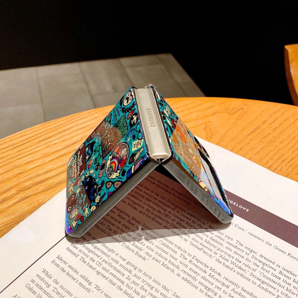 Ốp Lưng Họa Tiết Graffiti Samsung Galaxy Z FLIP 5 / Z FLIP 4 / Z FLIP 3 - BUM STORE GALAXY CASE