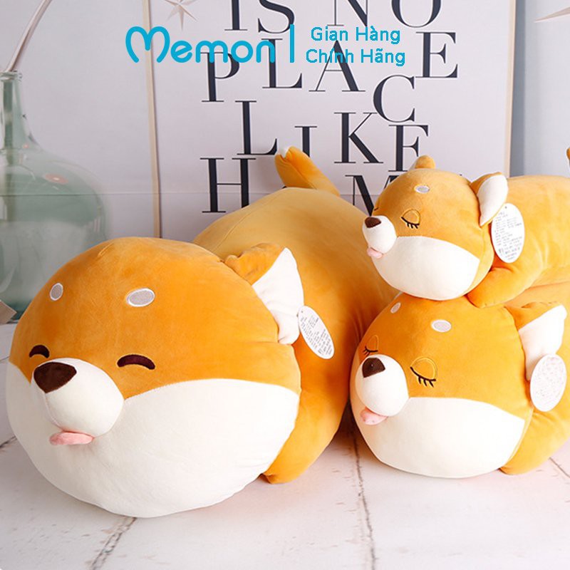 Gấu Bông Chó Shiba Biểu Cảm Cao Cấp Memon