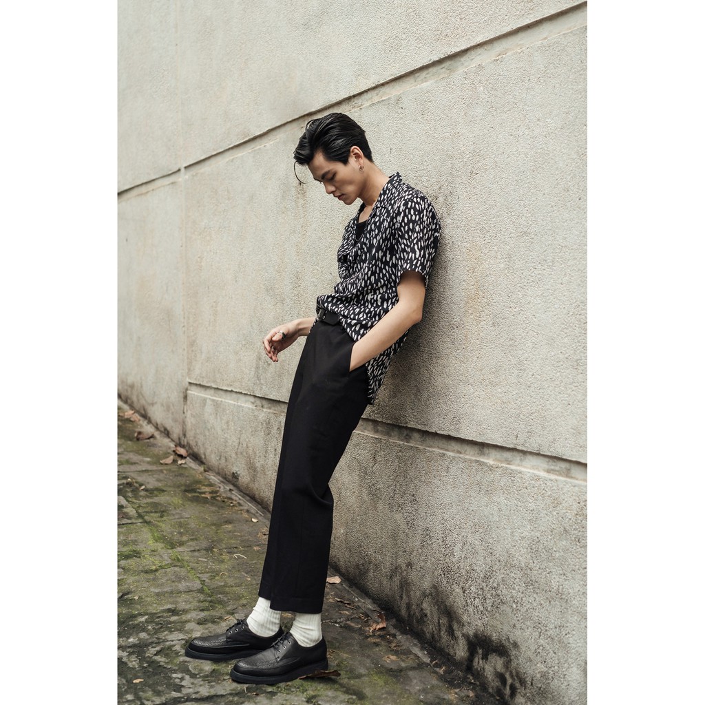 Áo Sơ Mi Ngắn Tay Nam Họa Tiết HIGHWAY MENSWEAR Animal Print Cuban Shirt | BigBuy360 - bigbuy360.vn