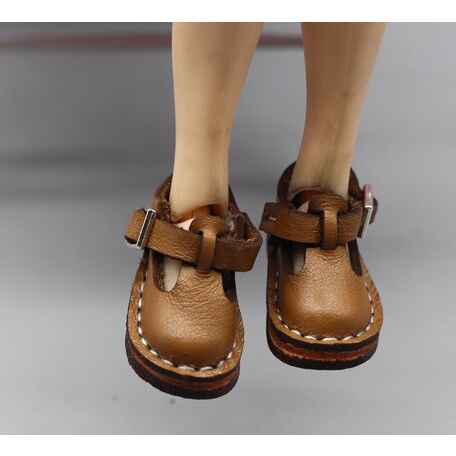 Giày Bốt Mini 3.6*1.6cm Cho Búp Bê 1/6