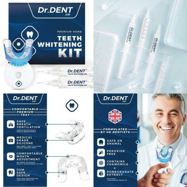 Set trắng răng cao cấp Dr Dent Premium Teeth Whitening