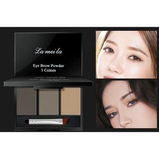 Phấn kẻ chân mày, tạo khối, 3 ô