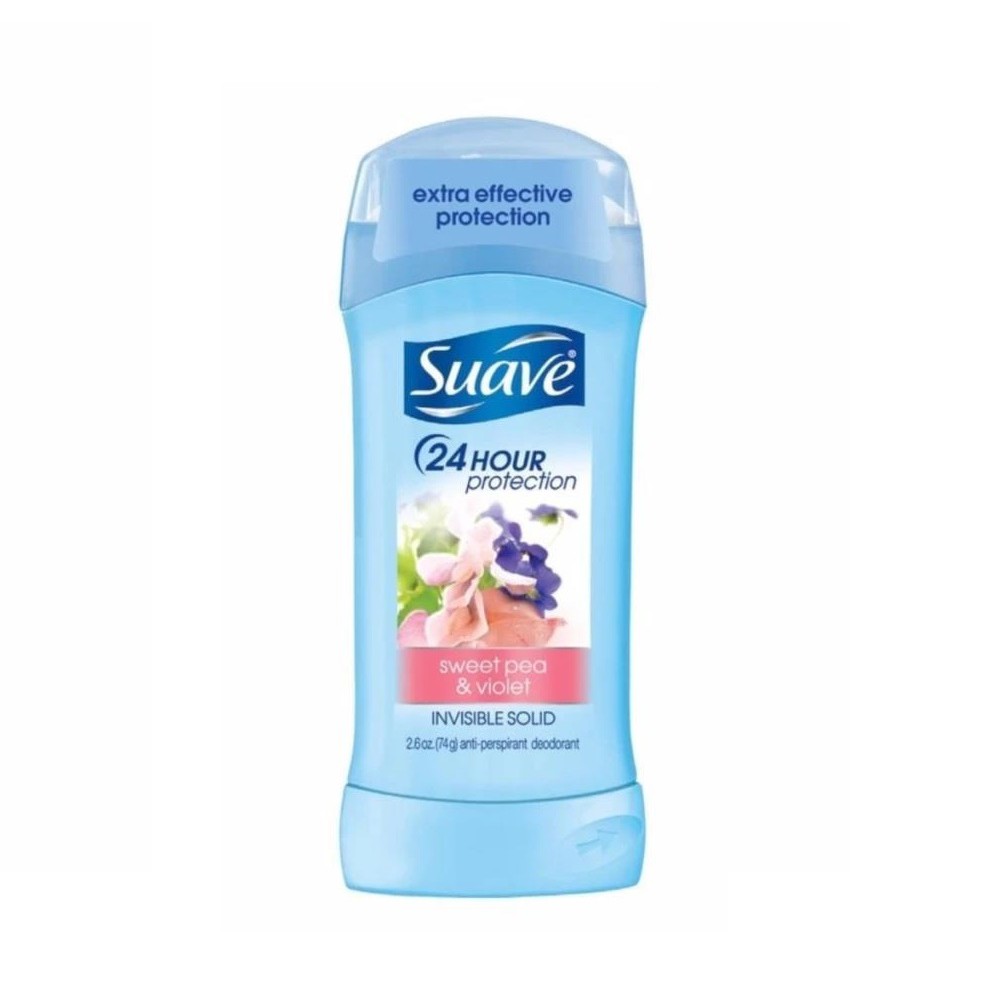 Lăn Khử Mùi Suave Extra Effective Protection Sweet Pea & Violet 74g