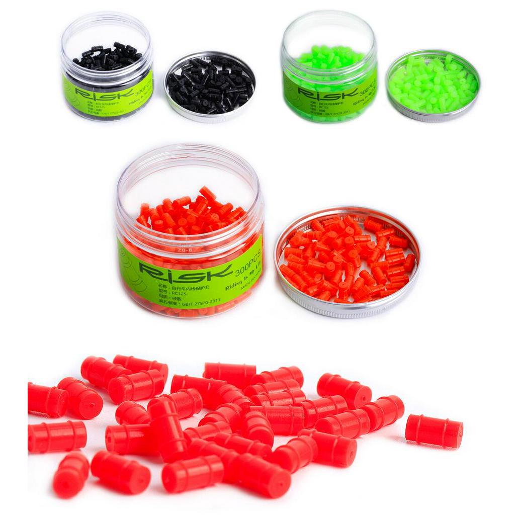 Set 30/50 Vòng Silicone Gắn Dây Phanh Xe Đạp Chuyên Dụng