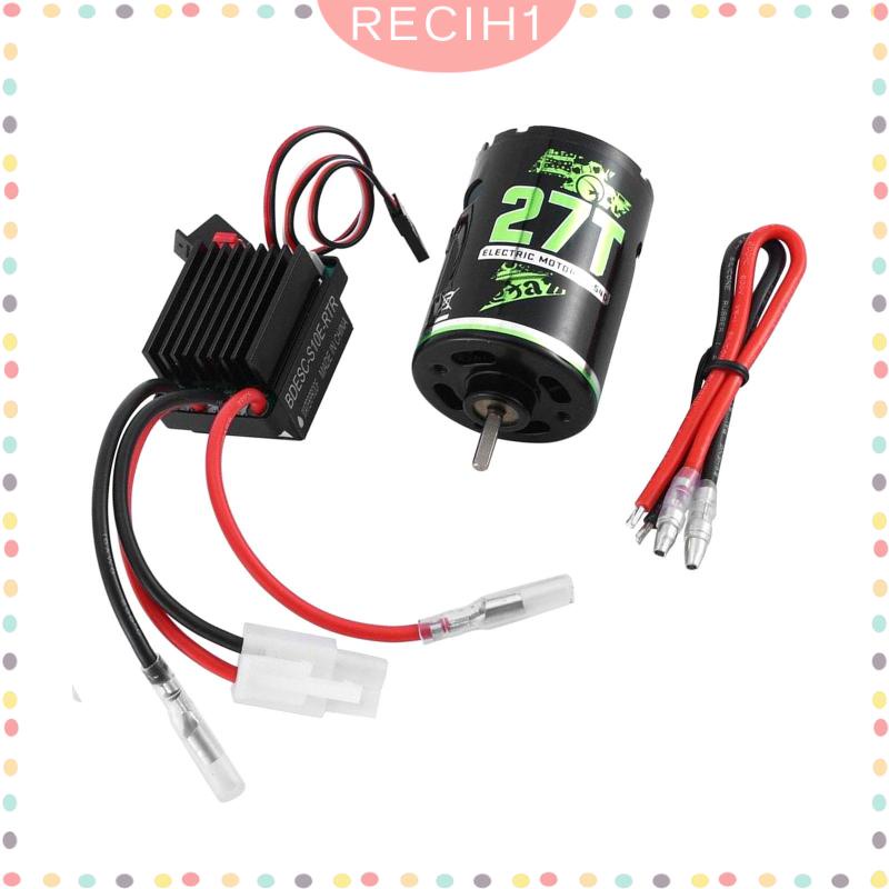 Bộ Động Cơ Chổi Than ESC 60A ESC 540 Cho Xe Điều Khiển Tỉ Lệ 1: 10