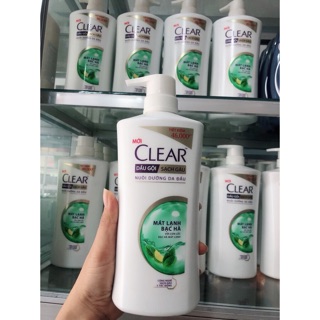 Dầu gội clear bạc hà 900ml