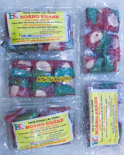 NEM CHUA TỎI ỚT HÀNG LOẠI NGON HỘP 10 CHIẾC | BigBuy360 - bigbuy360.vn