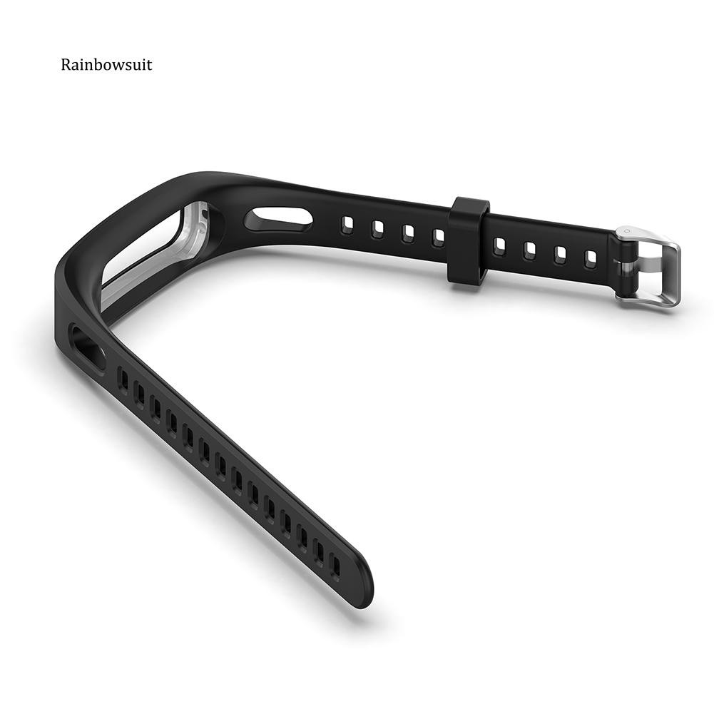 Dây đeo silicon mềm mỏng cho Huawei Honor Band 4 Running Version 3e