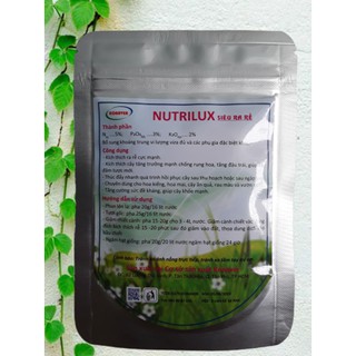 Phân bón kích thích rễ Nutrilux Super Roots 100gr