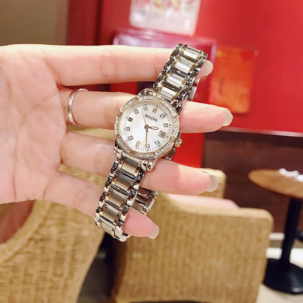 Đồng hồ nữ cao cấp Bulova 98R107