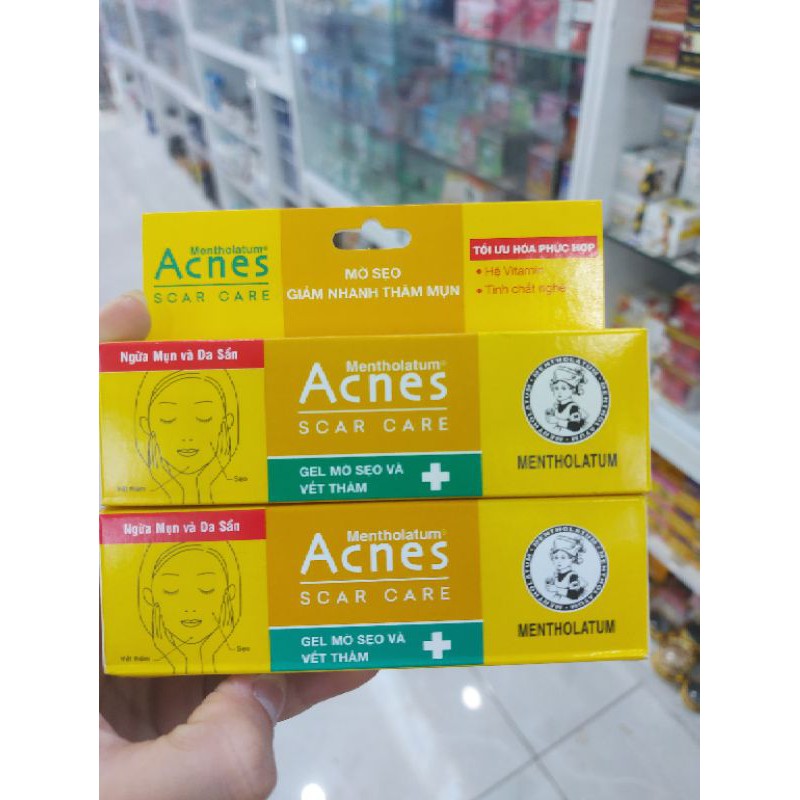 [CHÍNH HÃNG]GEL ACNES VÀNG MỜ SẸO VÀ VẾT THÂM 12G