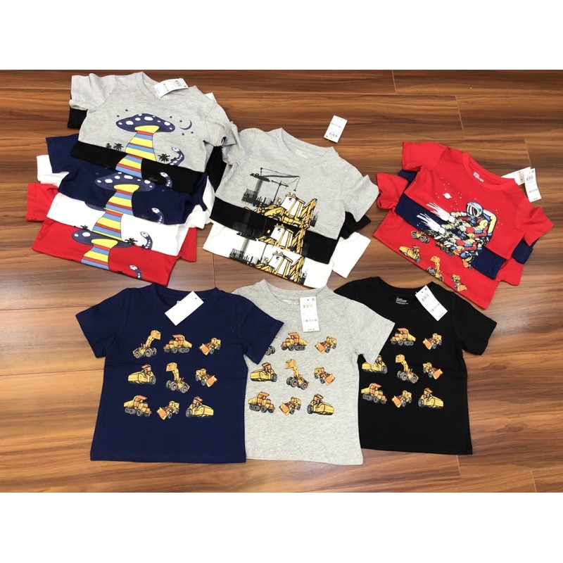 Set 3 áo cộc tay hãng Epic dư xịn cho bé trai