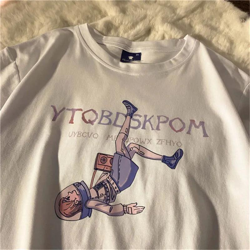 NRVP Áo Thun Nữ Cổ Tròn Ngắn Tay Thời Trang Mùa Hè Phong Cách Hàn Quốc 2022