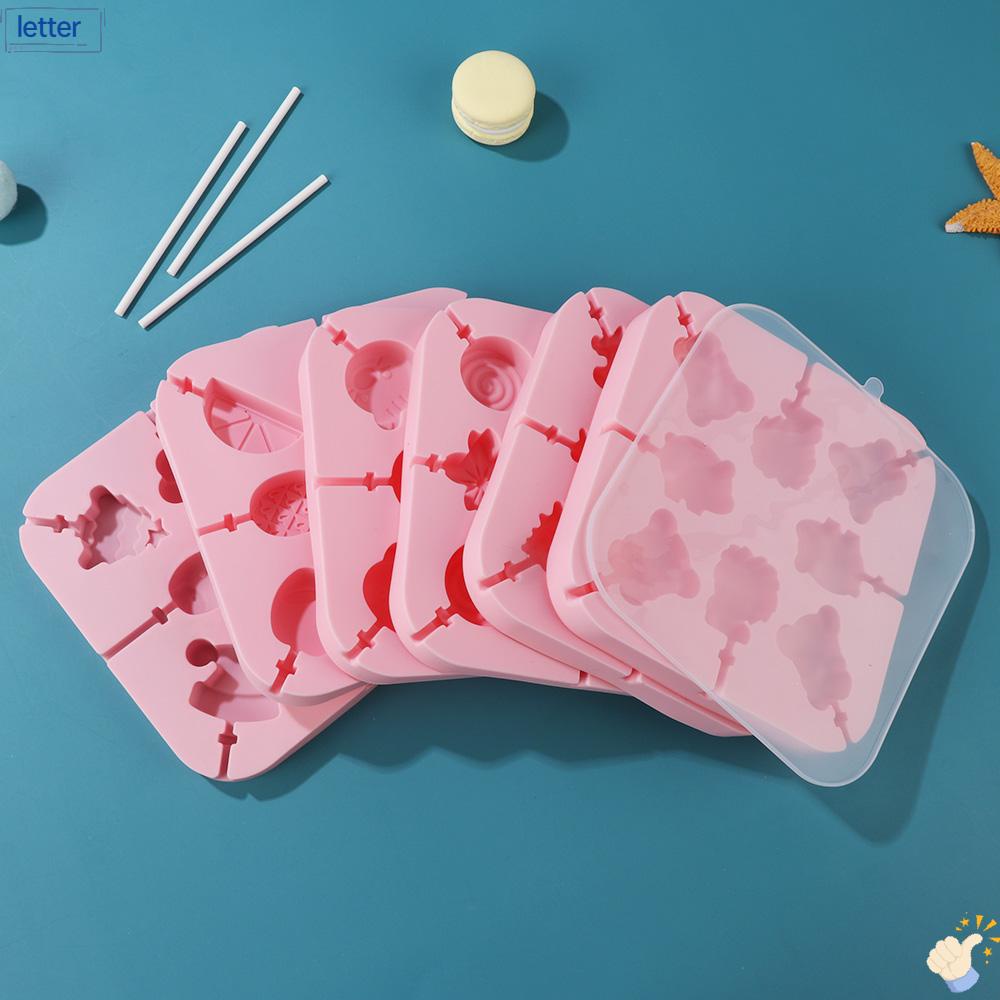Khuôn Silicone Làm Kẹo Mút Tiện Dụng