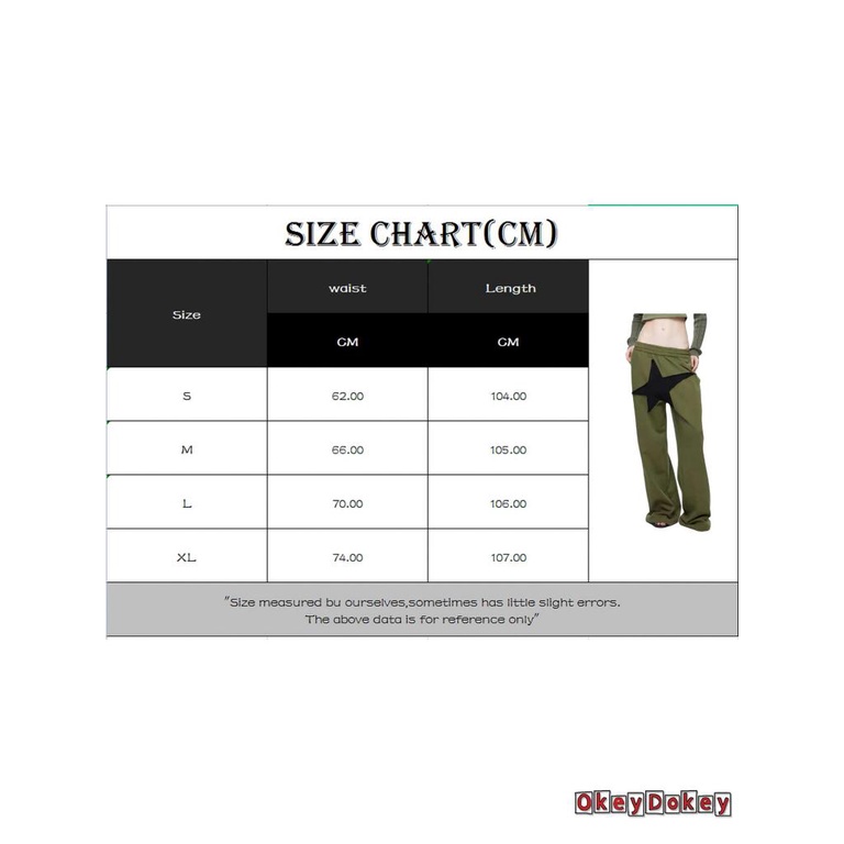 Trang Phục Trình Diễn Viên Nhảy Múa Thời Trang Hàn Quốc Cổ Điển ODokey-Harajuku Broek Y2K