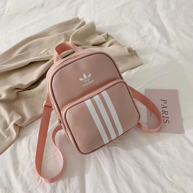 Balo da mini thể thao sọc cá tính