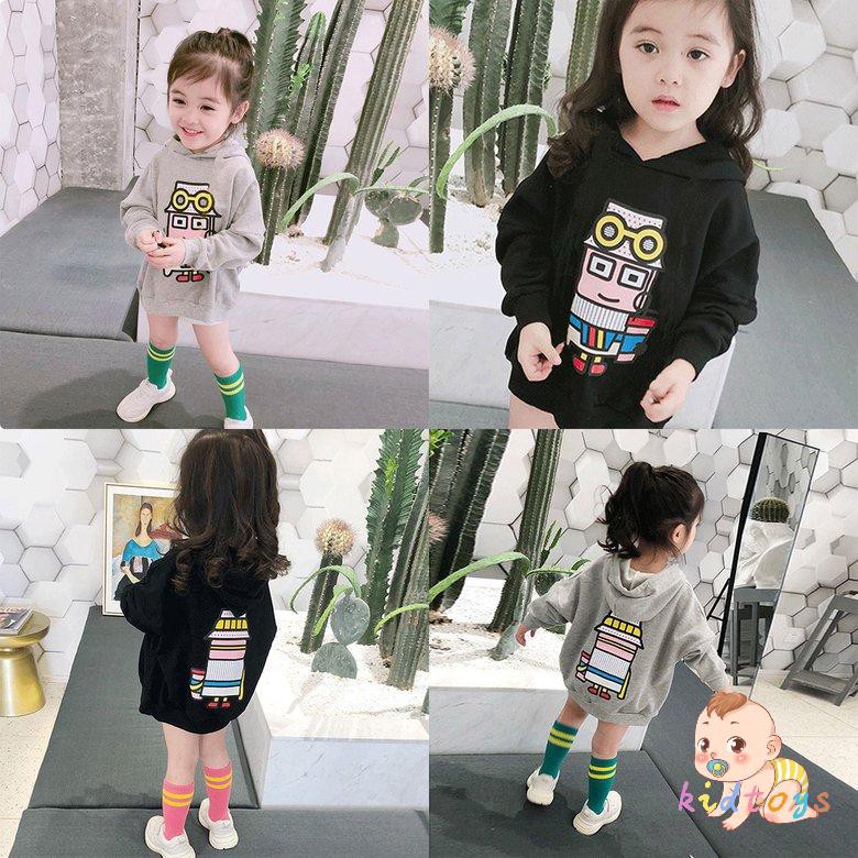 Áo Sweater Hoạ Tiết Robot Giữ Ấm Cho Bé