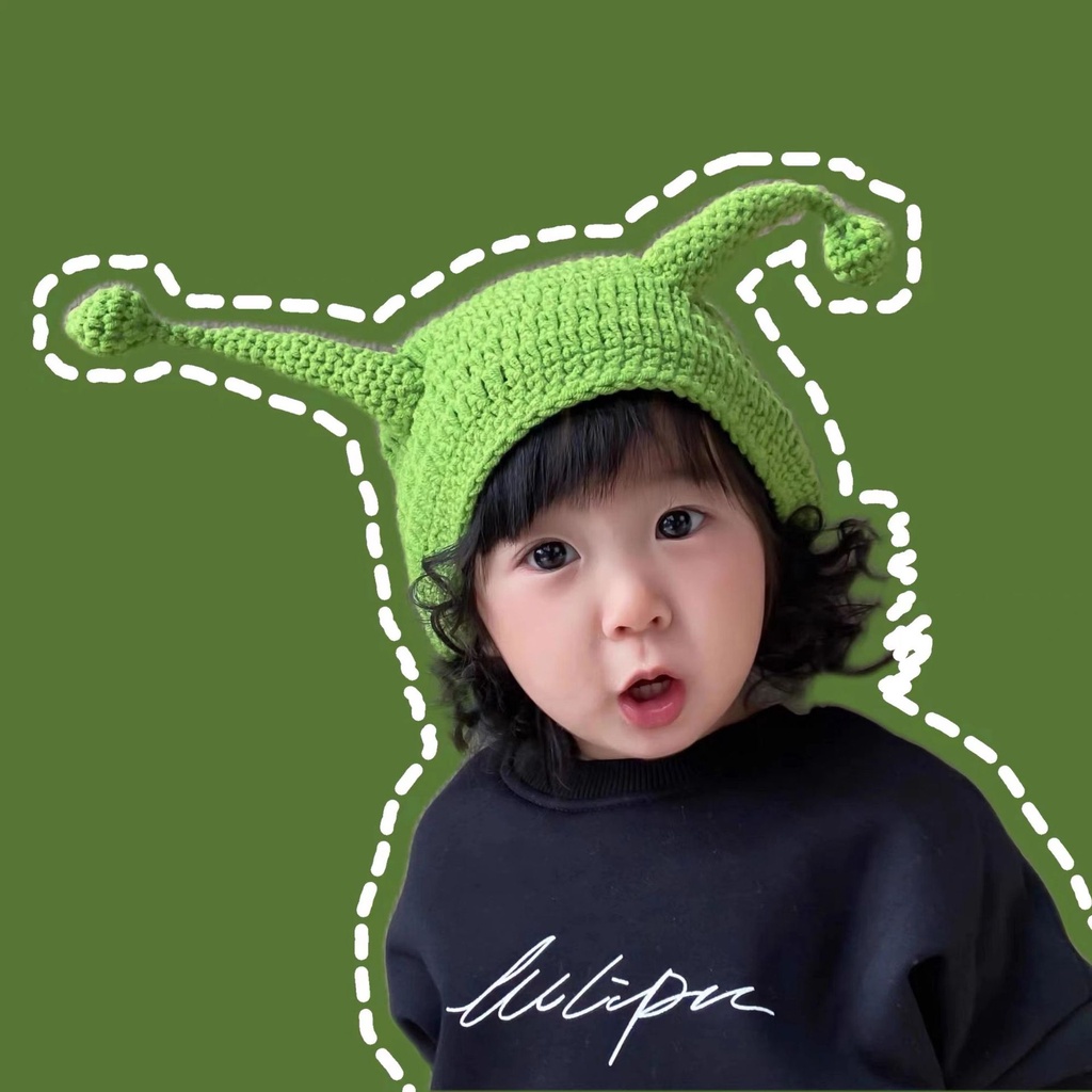 Mũ Len Beanie Dễ Thương Cho Bé