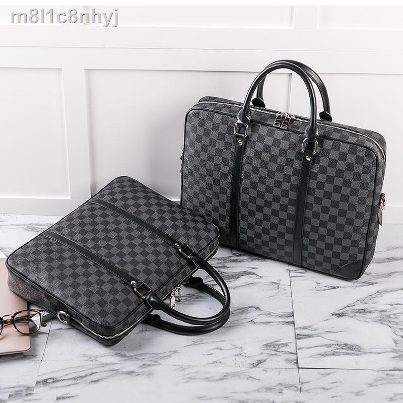 Túi xách nam Thương hiệu lớn 2020 Cặp nữ đựng tài liệu A4 đeo chéo một bên máy tính kinh doanh | BigBuy360 - bigbuy360.vn
