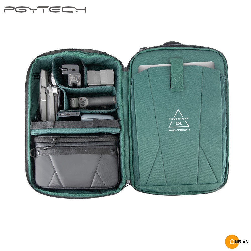  PGYTECH OneMo Backpack Twilight Black - Balo máy ảnh du lịch