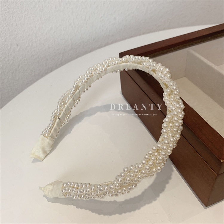 Băng Đô Đính Ngọc Trai Thời Trang Dành Cho Nữ