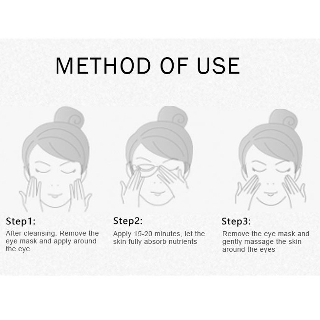 Set 60 Mặt Nạ Mắt Collagen Ngọc Trai Dưỡng Ẩm Xóa Quầng Thâm Chống Nếp Nhăn | BigBuy360 - bigbuy360.vn