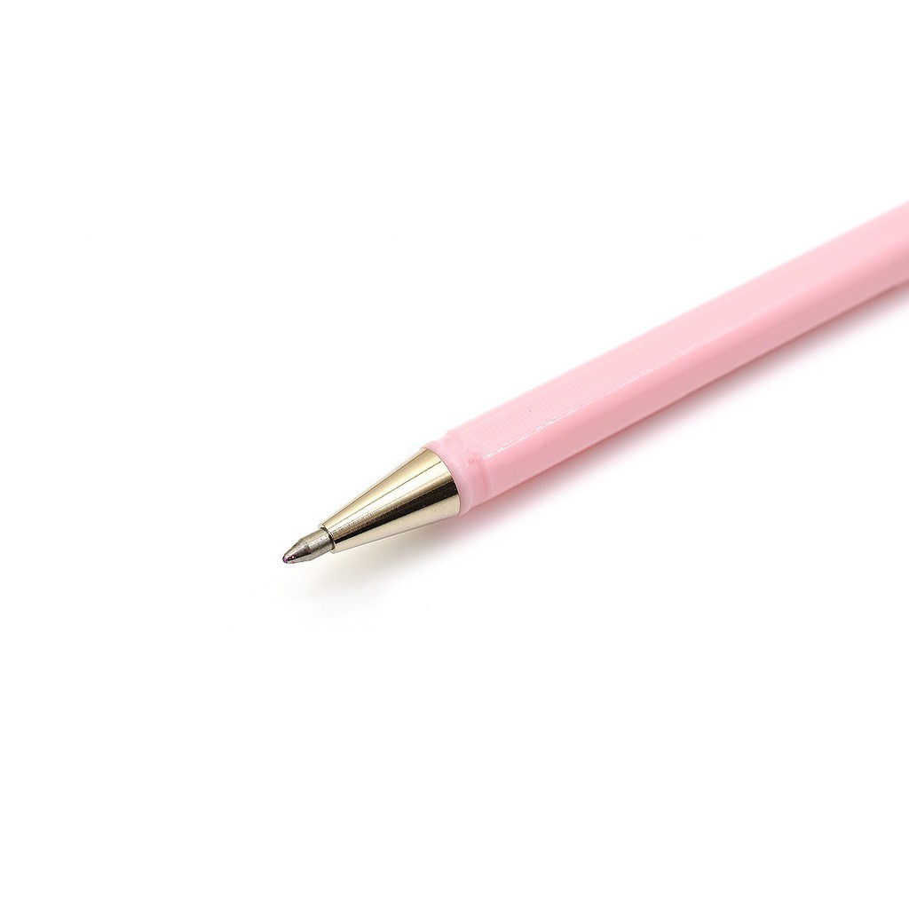 Bút gel sữa dạ quang Pentel Hybird Milky - Metal tip 0.8mm - Màu hồng pastel (Pastel Pink)